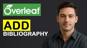 Hoe voeg je een bibliografie toe in Overleaf LaTeX (BibTex)