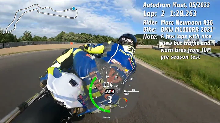 Marc Neumann 36 @Autodrom Most 2022 | BMW M1000RR ...
