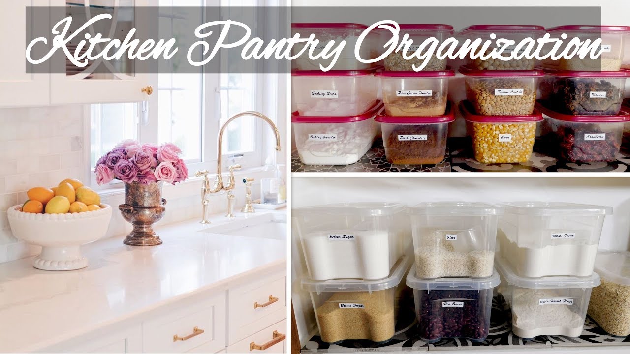 How I organize my pantry – Living Rich on Less