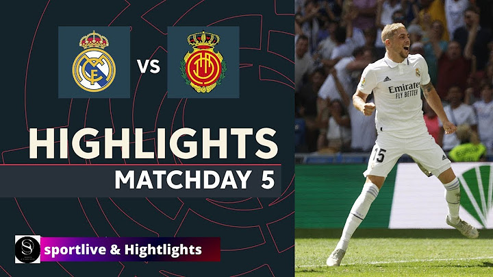 Highlights Real Madrid vs RCD Mallorca (4-1)