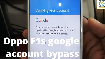 Oppo F1s google account bypass | FRP unlock | A37f, A39, F1 plus, Neo7 | Kannada TechnoGuru