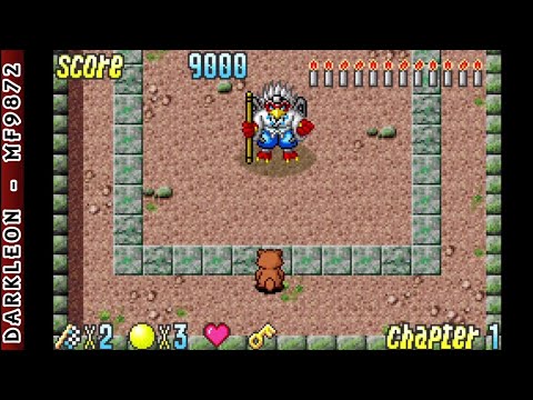 Game Boy Advance - Pocky & Rocky with Becky © 2002 Natsume - Gameplay