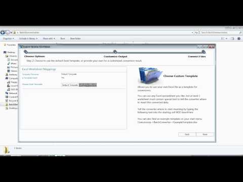 Convert Word to Excel Batch Demonstration