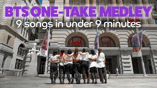 [KPOP IN PUBLIC|ONE TAKE] BEST OF BTS ONE-TAKE MEDLEY (9 SONGS IN UNDER 9 MINUTES)|1st Place