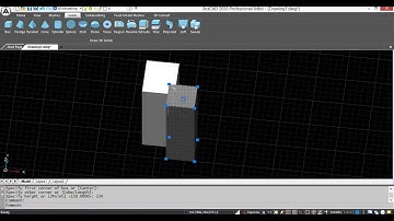 ActCAD-3d solid editing menu Union