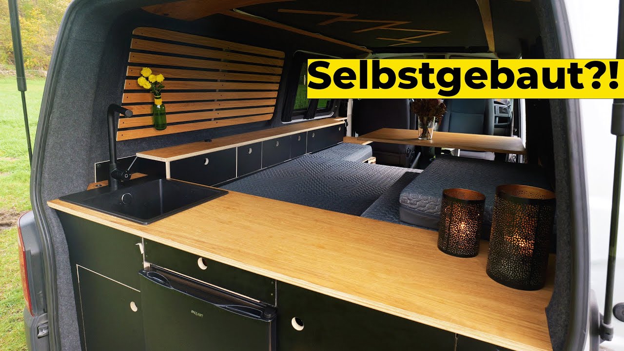 ROOMTOUR VW T6 - Camper Ausbau - DIY Aufstelldach