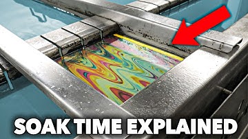 Custom Hydrographic Film Soak Time EXPLAINED!