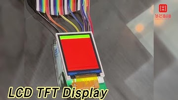 High Resolution LCD TFT Display Module 1.77 Inch High Brightness