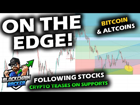 LIVING ON THE EDGE Markets Balance on Support for Bitcoin Price Chart, Altcoin Market and DJI