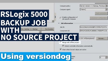 RSLogix 5000 upload with no offline project