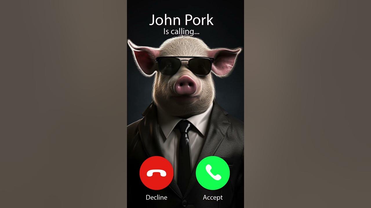 John Pork is calling #johnpork #funny #shorts 