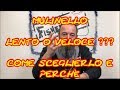 MULINELLO LENTO O VELOCE  COME SCEGLIERLO E PERCHE'