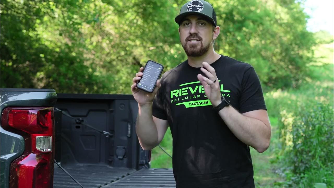 Tactacam™ REVEAL XPro Cellular Trail Camera Using The Reveal App