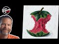 Watermelon and Apple Mash Up Drawing - Gettin&#39; Sketchy Live