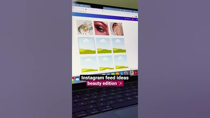 Instagram feed ideas: beauty edition #socialmediamarketing  #instagramfeed