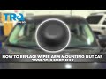 How to Replace Wiper Arm Mounting Nut Cap 2009-2019 Ford Flex