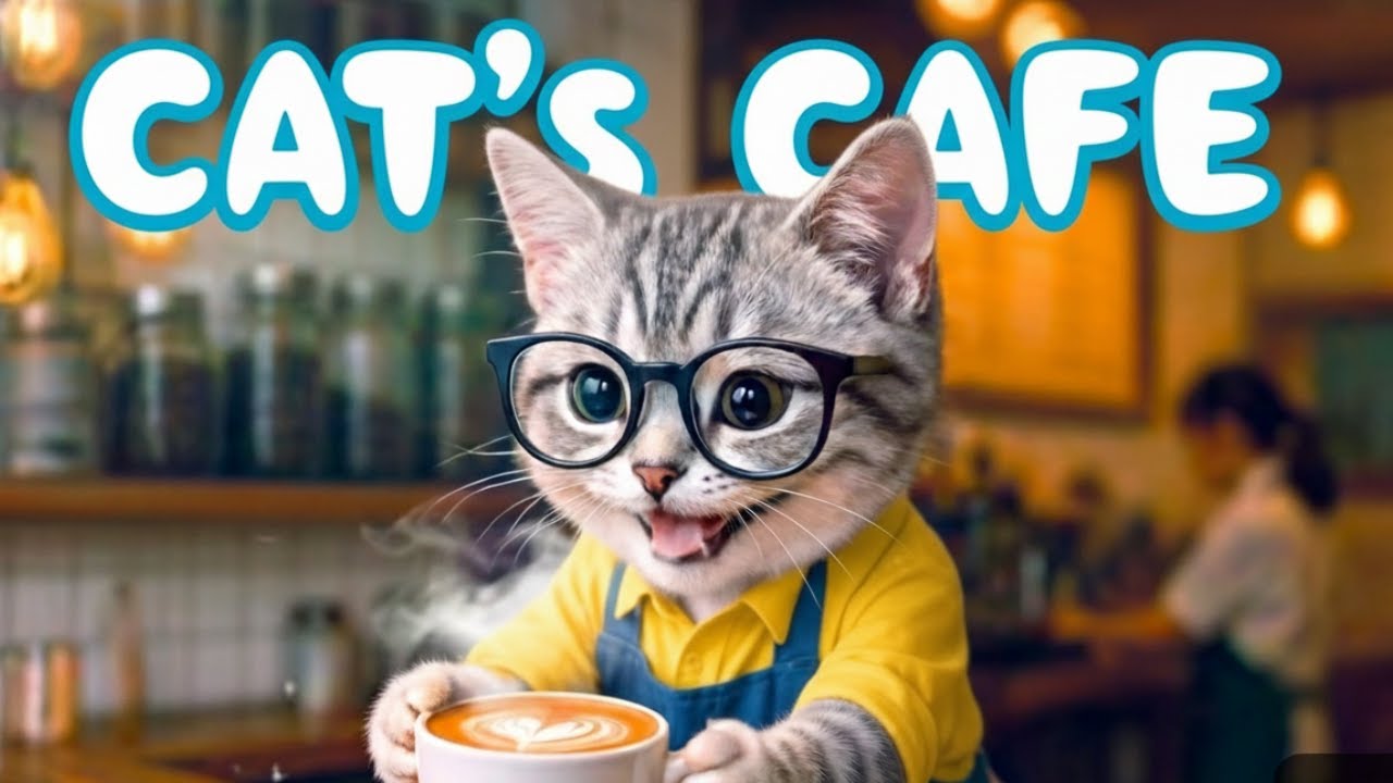 [Felix, the Corporate Cat] Welcome!! A day in the life of Felix, a coffee shop employee 🐱☕️