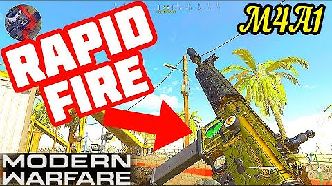 The M4A1 Class Setup With Rapid Fire Is Dangerous.. Best M4A1 Attachments