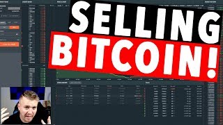 SELLING BITCOIN FOR USD! GDAX LIVE!