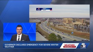 Arkansas governor Sarah Huckabee Sanders declares weather emergency