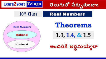 Theorems on Decimal Expansions of Rational Numbers | 10th Maths AP TS