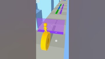 Layers Roll Run 3D #shorts #gaming #layersroll