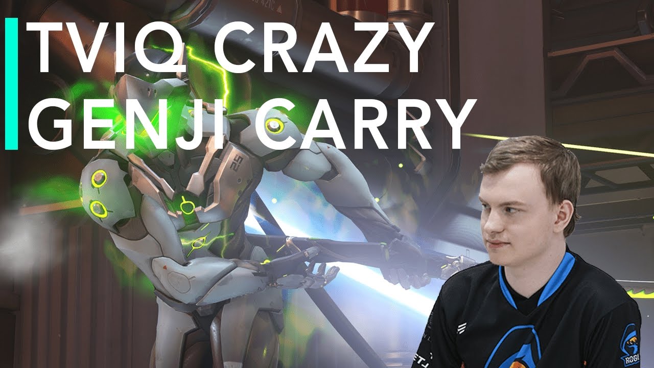TviQ Crazy Genji Carry: Rogue vs Lunatic-Hai | Overwatch APAC Premier Finals 2016