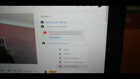 How to add jacket (moderator) on live stream chat