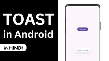 How to Create Toast in Android Studio ?  Android Toast Message Tutorial  in HINDI