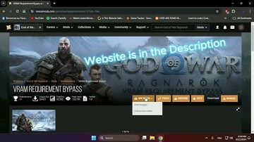 Quick & Easy Tutorial to Fix God of War Ragnarok Insufficient VRAM Error.