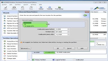 How to Enlarge GPT Partition with AOMEI Partition Assistant