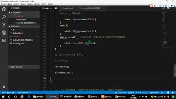 Typescript教程 Typescript视频教程 ts入门实战视频教程 2019年5月更新 P7  07 Typescript中的类  类中的静态属性