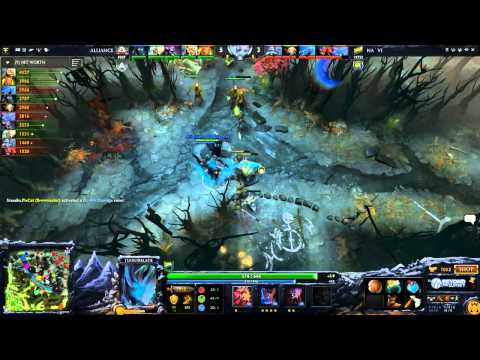 Navi vs Alliance - Game 3 (Dota 2 Asia Championships - Europe Qualifier) - Zyori &amp; Merlini