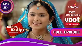 Balika Vadhu | बालिका वधू | Ep. 213 | Sumitra-Bhairon Share Grief | सुमित्रा-भैरों ने बांटा दुःख
