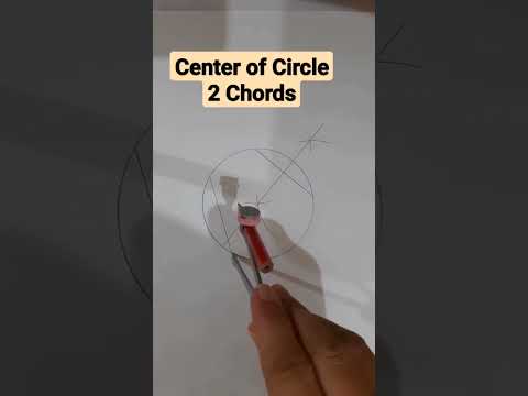 Circle center by