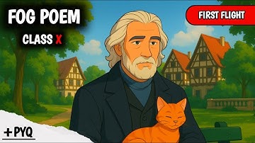 Fog Poem Class 10 Full Poem Explanation In One Shot | First Flight Class 10 (HINDI)