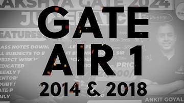 Power Up Your GATE Preparation With Ankit Goyal | One Man Army