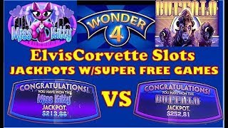 Wonder 4 Jackpots | Miss Kitty vs Mr Buffalo | Who Wins The Battle? screenshot 4