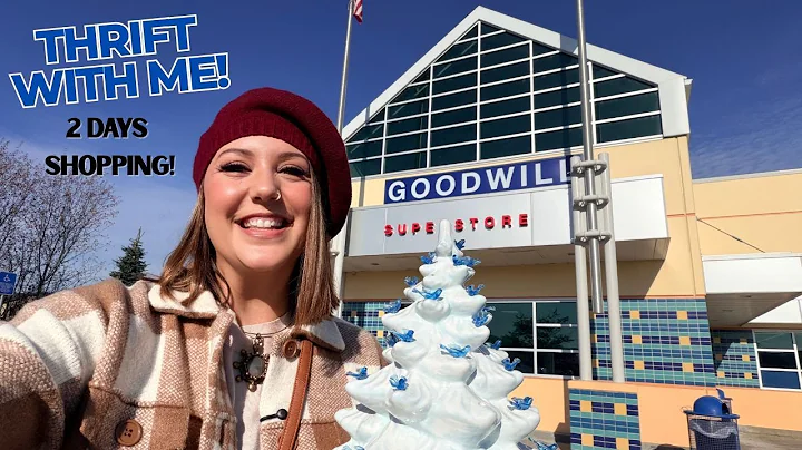 GOODWILL THRIFT HAUL! 🎉 Thrift With Me! 2 days of Thrifting 💃
