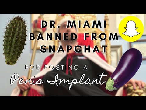 Dr Miami Snapchat Deleted After Posting Penis Implant Video @theyachtclubpodcast2833