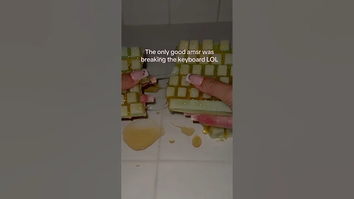 Remaking the viral AI honey keyboard🤭 #shorts #candy