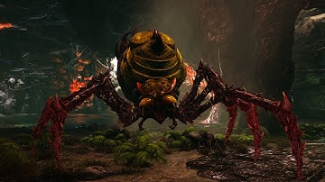 ARK: Survival Evolved - Broodmother Lysrix Boss Fight