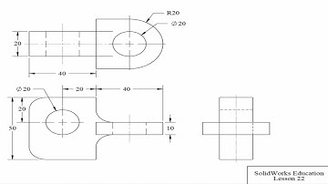 SolidWorks Tutorial for beginners Exercise 22
