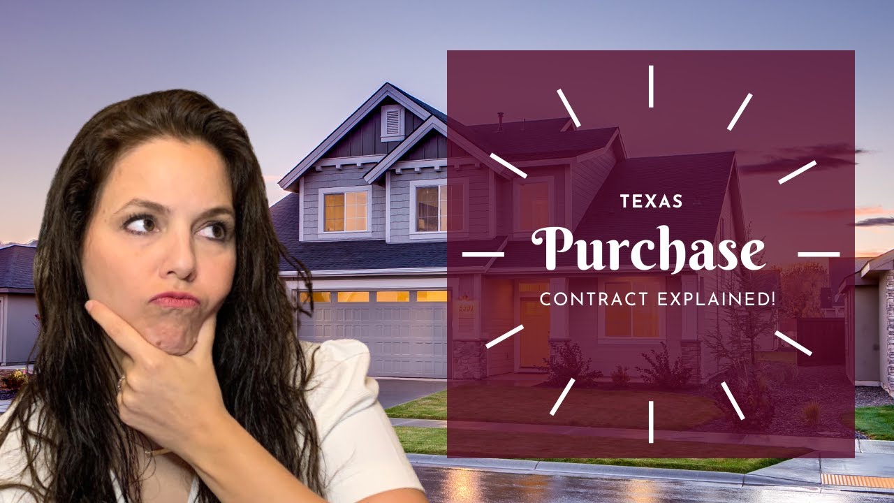 TREC Contract Explained WalkThrough of Texas Purchase Contract