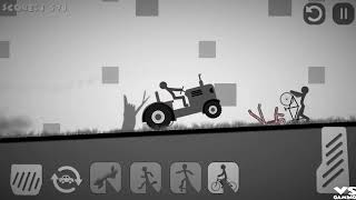 Stickman Destruction 4 Annihilation 2019 | Tractor Driving - Android GamePlay#2 HD screenshot 4