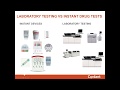 Instant testing vs laboratory testing  cordant health solutions answers top drug testing questions