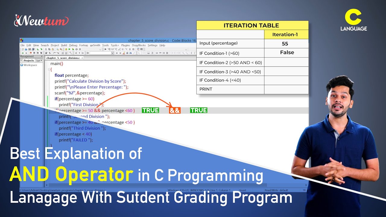 Best Explanation of AND Operator in C Programming Language. With ...