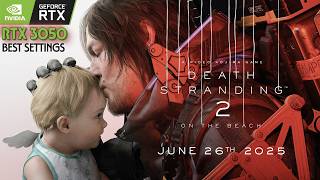 Benchmark Death Stranding 2 Best Settings RTX 3050 Laptop 4GB VRAM | Intel Core 15