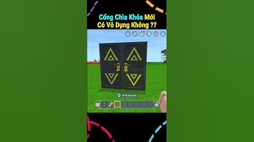CÁNH CỬA MỚI NÀY CÓ VÔ DỤNG KHÔNG ??? TRONG #miniworld  #miniworldcreata #shortvideo #shors