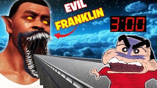 GTA 5 : What Happens To FRANKLIN At 3 AM AGAIN ||  GTA 5 (Scary) || FRANKLIN Kill SHINCHAN